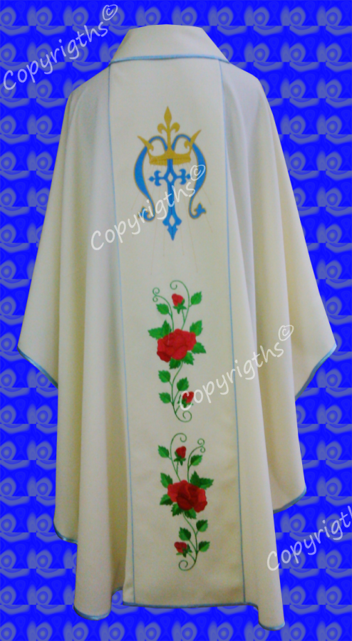 Ornat Maryjny ORM-011 "Wniebowsięcie NMP" - obrazek 2