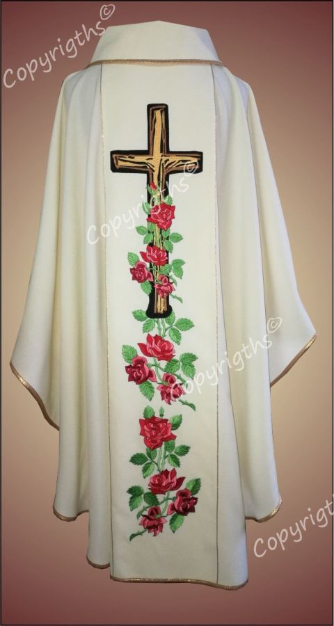 Ornat z wizerunkiem Św.Rity ORP-023 - obrazek 2