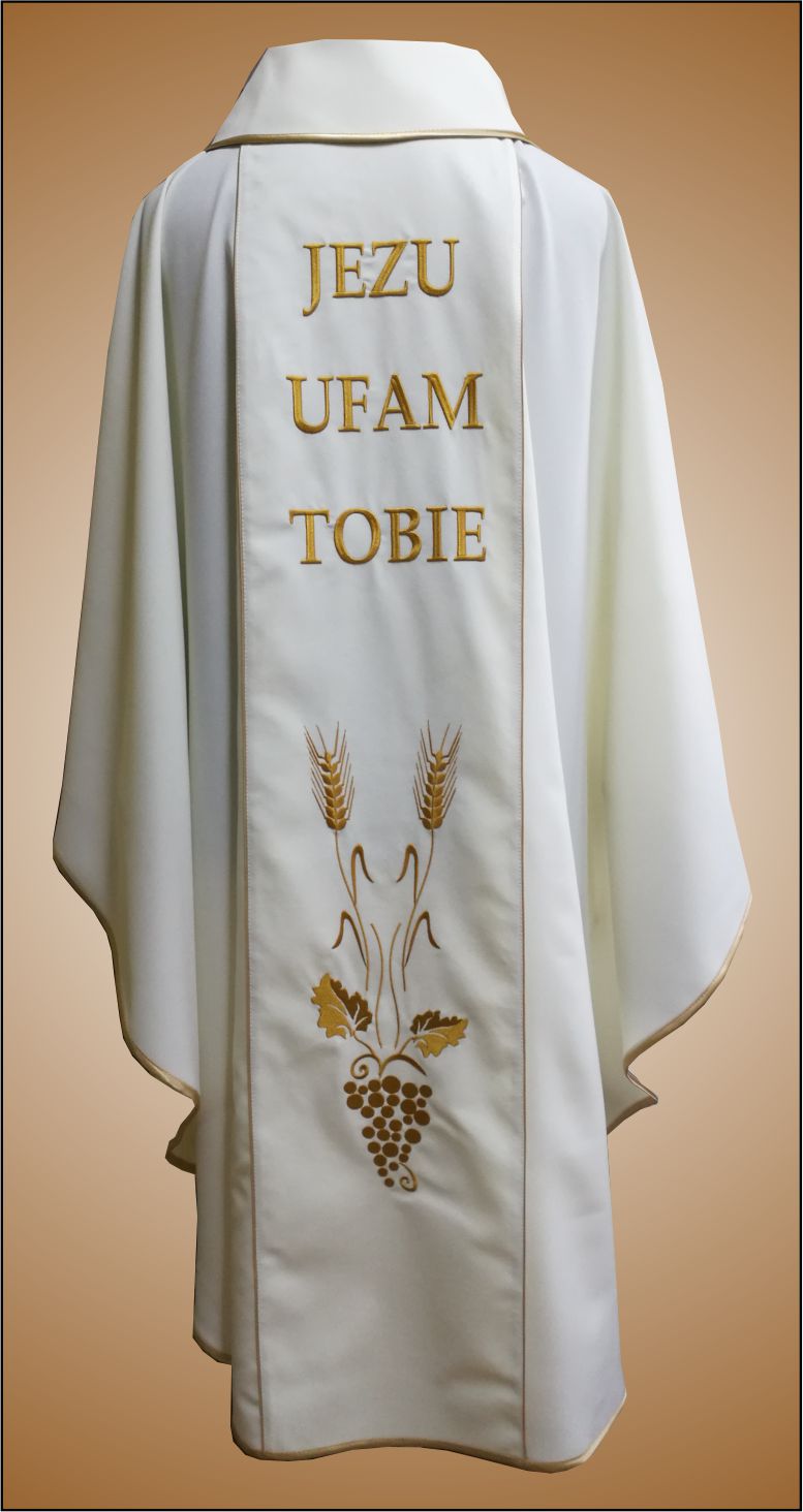 Ornat z wizerunkiem św. Faustyny - ORP-024 - obrazek 3