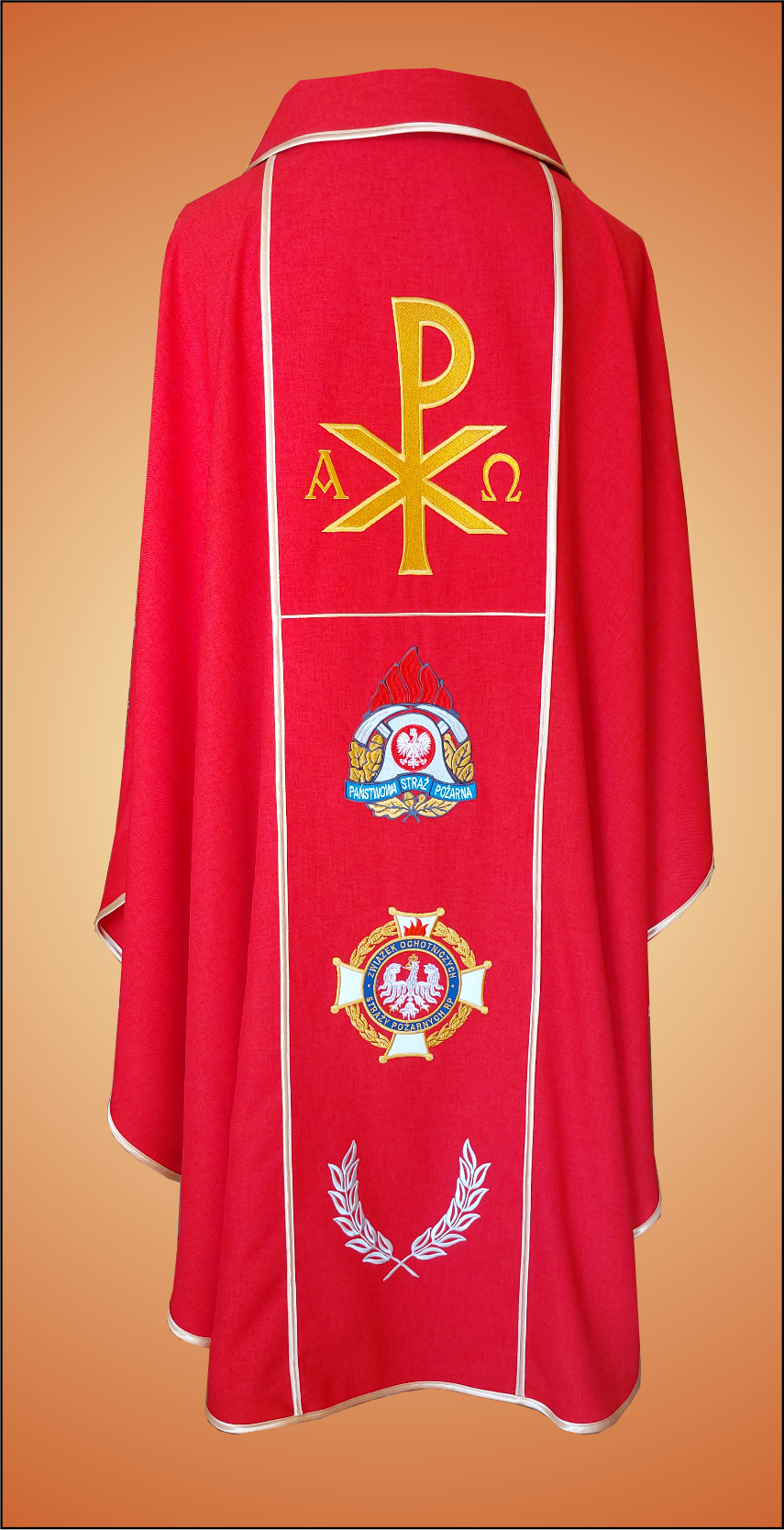 Ornat z wizerunkiem św.Floriana - PSP - obrazek 3